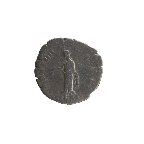 Denarius, Marcus Aurelius (121–180; Roman emperor 161–180), caesar 139–161; Antoninus Pius (86–161;