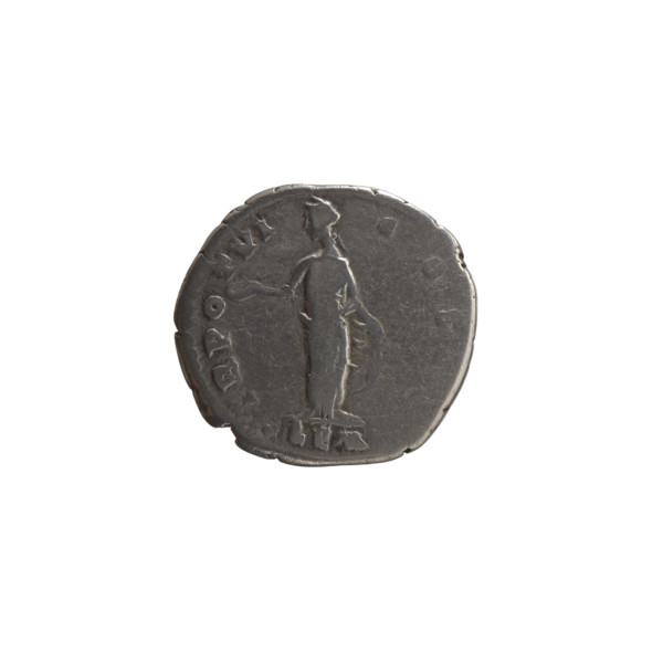 Denarius, Marcus Aurelius (121–180; Roman emperor 161–180), caesar 139–161; Antoninus Pius (86–161;