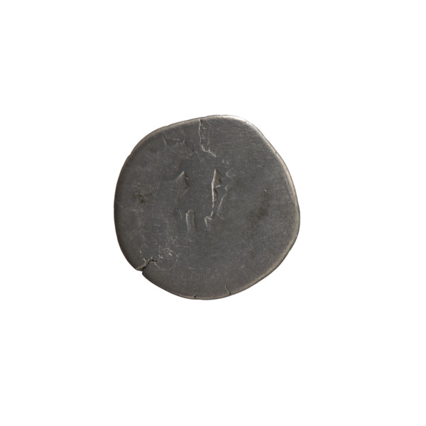 Denarius depicting head of young Marcus Aurelius bare to right; inscription 'S CAES - AR' around.