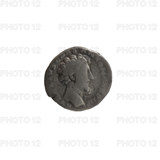 Denarius, Marcus Aurelius (121–180; Roman emperor 161–180), caesar 139–161; issuer: Antoninus Pius