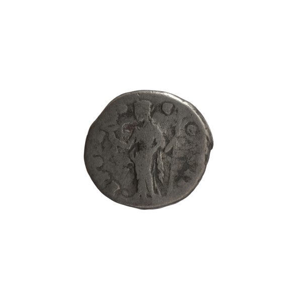 Denarius, ca. 156–157 CE. Obverse: Head of young Marcus Aurelius without a cap facing right,