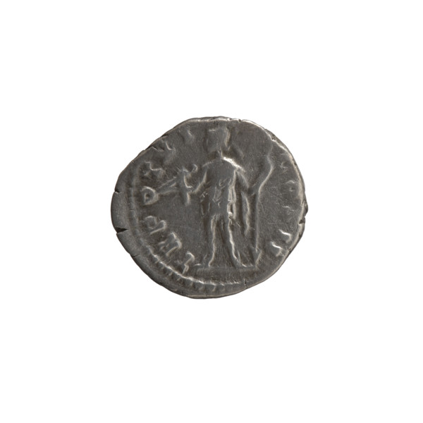 Denarius, ca. 156–157. Obverse: Head of young Marcus Aurelius to right, inscription VRELIVS CAES