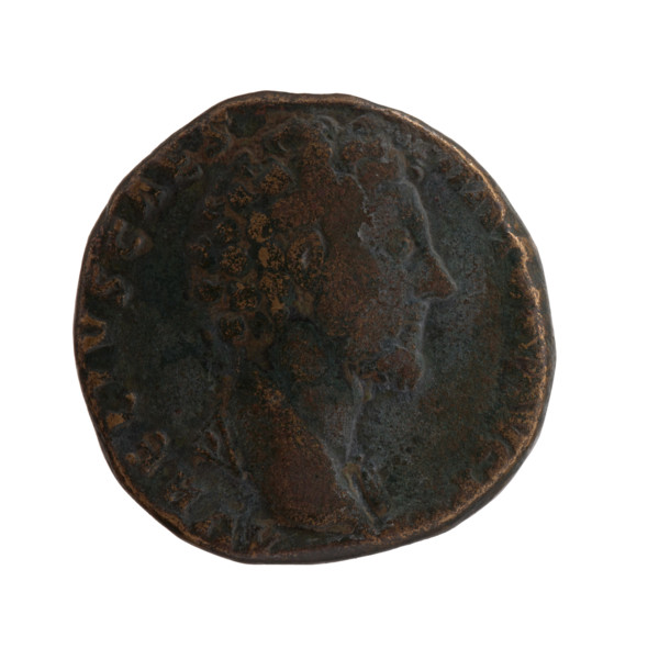 Sestertius, Marcus Aurelius (121–180; Roman emperor 161–180), caesar 139–161; issuer: Antoninus