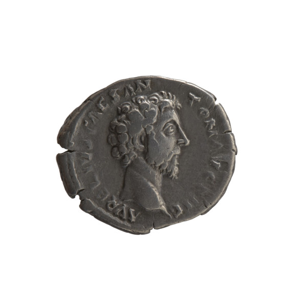 Denarius, Marcus Aurelius (121–180; Roman emperor 161–180), (caesar 139–161); issuer: Antoninus