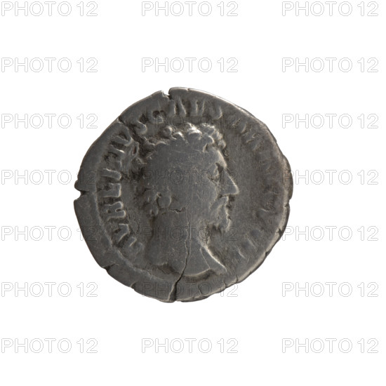 Denarius, Marcus Aurelius (121–180; Roman emperor 161–180), caesar 139–161; issuer: Antoninus Pius
