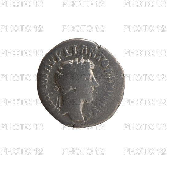 Denarius, Marcus Aurelius (121–180; Roman emperor 161–180), issuer: Marcus Aurelius. Obverse: Head