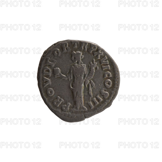 Denarius of Marcus Aurelius (121–180; Roman emperor 161–180). Obverse: Head of Marcus Aurelius with