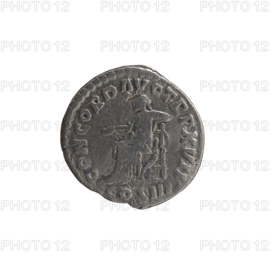 Denarius, Marcus Aurelius (121–180; Roman emperor 161–180), issuer. Obverse: Head of Marcus