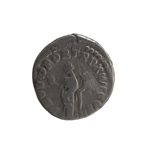 Denarius, Marcus Aurelius (121–180; Roman emperor 161–180), issuer. Obverse: Head of Marcus
