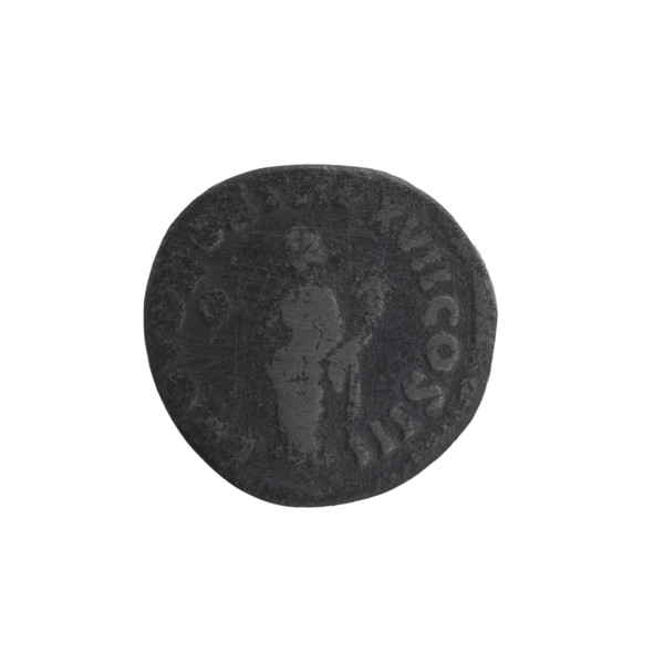 Denarius of Marcus Aurelius (121–180; Roman emperor 161–180), 162–163. Obverse: Head of Marcus