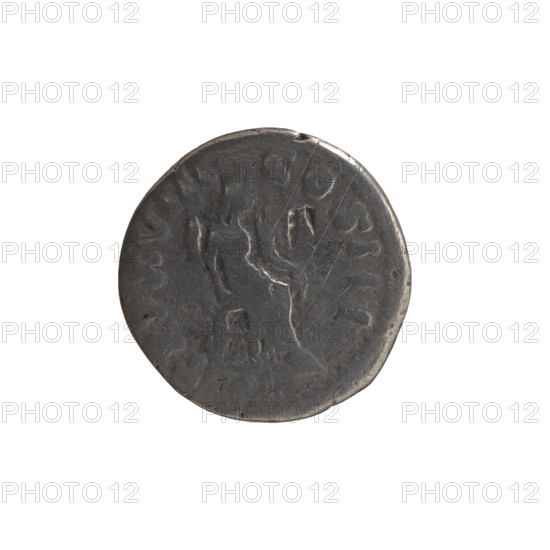 Denarius, Marcus Aurelius (121–180; Roman emperor 161–180), issuer; obverse: head of Marcus