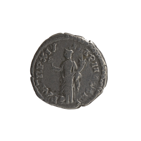 Denarius, Marcus Aurelius (121–180; Roman emperor 161–180), issuer; obverse: head of Marcus