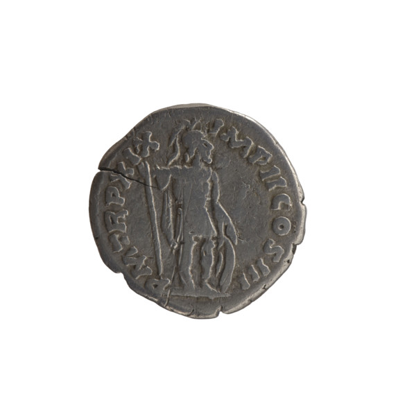 Denarius, Marcus Aurelius (121–180; Roman emperor 161–180), obverse: head of Marcus Aurelius