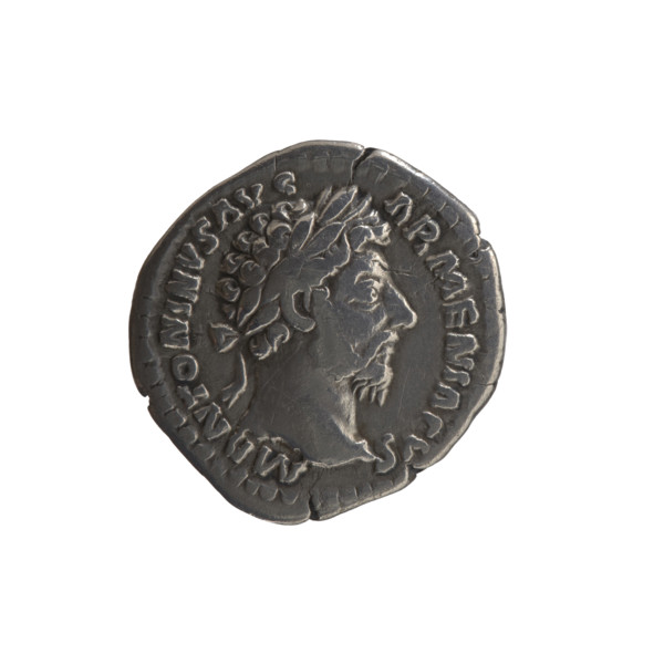 Denarius, Marcus Aurelius (121–180; Roman emperor 161–180), issuer Marcus Aurelius. Obverse: head