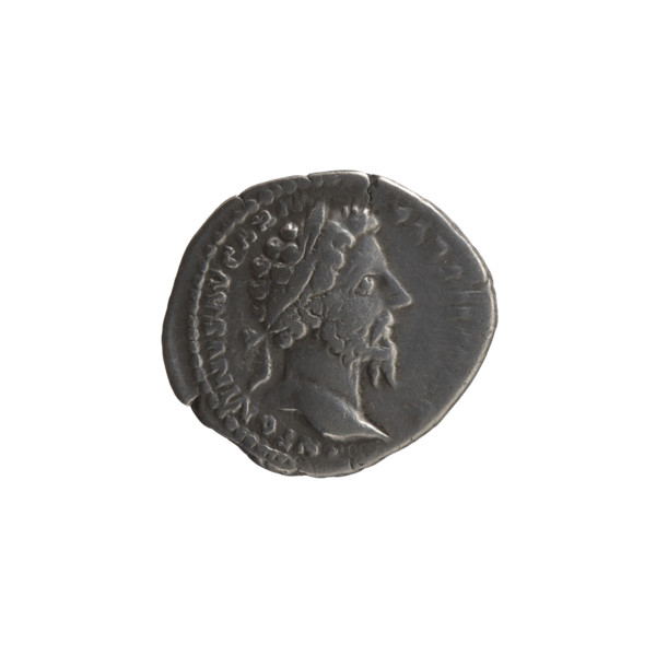 Denarius, Marcus Aurelius (121–180; Roman emperor 161–180), issuer Marcus Aurelius; obverse: head