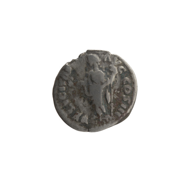 Denarius, Marcus Aurelius (121–180; Roman emperor 161–180), issuer. Obverse: head of Marcus