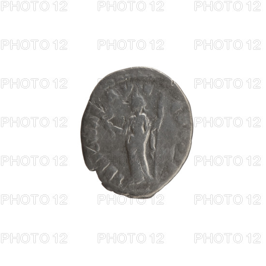 Denarius of Marcus Aurelius (121–180; Roman emperor 161–180), 169–170. Obverse: head of Marcus