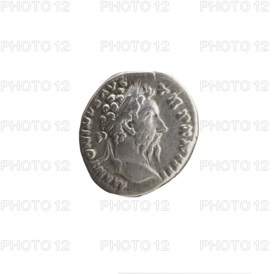 Denarius, Marcus Aurelius (121–180; Roman Emperor 161–180), issuer: Marcus Aurelius. Obverse: Head
