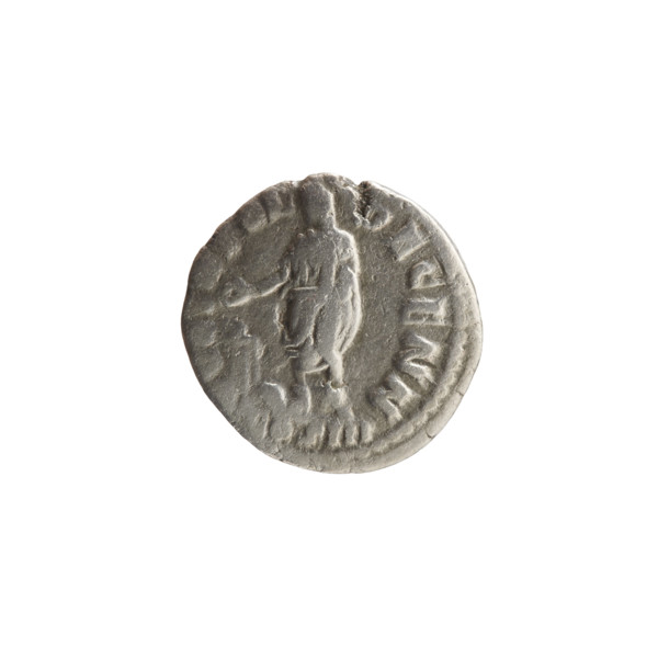 Denarius of Marcus Aurelius (121–180; Roman emperor 161–180), ca. COS III, 170–171. Obverse: Head