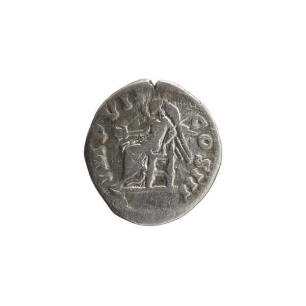 Denarius, Marcus Aurelius (121–180; Roman emperor 161–180), issuer; obverse: head of Marcus