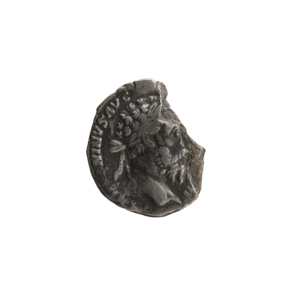 Denarius of Marcus Aurelius (121–180; Roman emperor 161–180), issuer: Marcus Aurelius. Obverse: