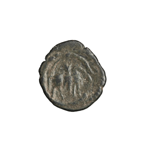 Bronze coin of Gotarzes II (king of the Parthians; 40–51). Obverse: head of Gotarzes II in diadem