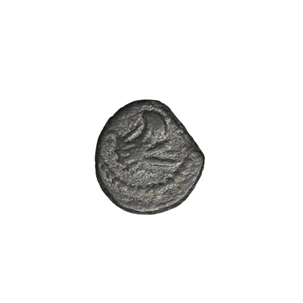 Bronze coin of Gotarzes II (king of the Parthians; 40–51). Obverse: head of Gotarzes II in diadem