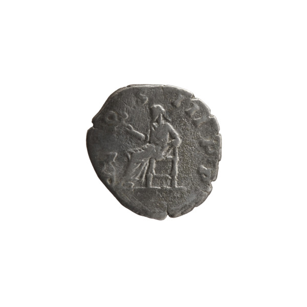 Denarius, Marcus Aurelius (121–180; Roman emperor 161–180), issuer. Obverse: Head of Marcus