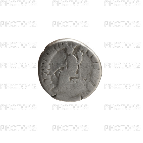 Denarius, Marcus Aurelius (121–180; Roman emperor 161–180), issuer; obverse: bust of Marcus