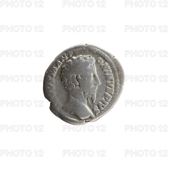 Denarius, Marcus Aurelius (121–180; Roman emperor 161–180), posthumously issued for Commodus