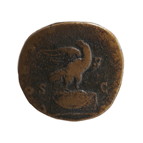 sestertius (forgery), Marcus Aurelius (121–180), posthumous for Commodus (issuer: Commodus,