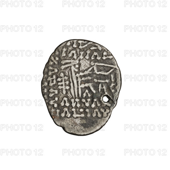 Drachma, Vologases III (105–147). Obverse: head of Vologases III in tiara, king facing left.