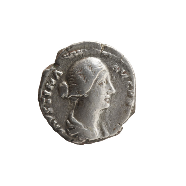 denarius, Faustina the Younger (ca. 130–176; Roman empress 161–176) (Augusta 147–161); subject: