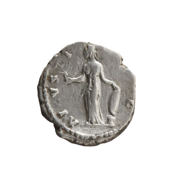 denarius, Faustina the Younger (ca. 130–176; Roman empress 161–176) (Augusta 147–161); subject: