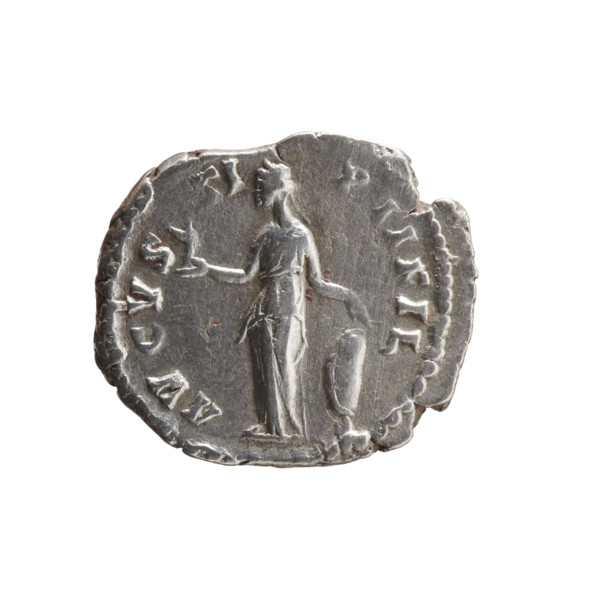 Denarius of Faustina the Younger (ca. 130–176; Roman empress 161–176; Augusta), mid–2nd century.