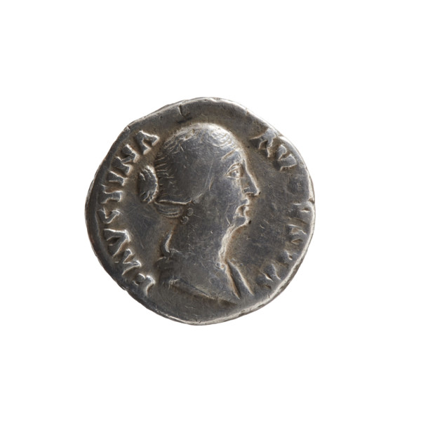 Denarius of Faustina the Younger (ca. 130–176; Roman empress 161–176; Augusta), ca. 147–161.