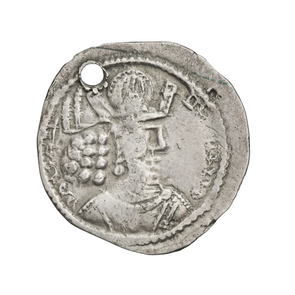 drachma, Shapur II (ruler of Persia; 309–379), Obv.: Bust of Shapur II facing right; on his head a