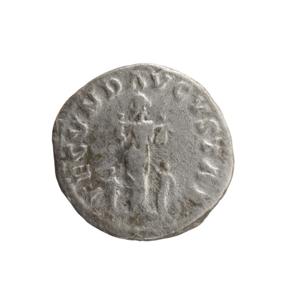 Denarius of Faustina the Younger (ca. 130–176), Roman empress 161–176; issuer Marcus Aurelius