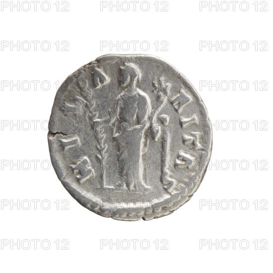 Denarius of Faustina the Younger (ca. 130–176), Roman empress 161–176; issuer Marcus Aurelius