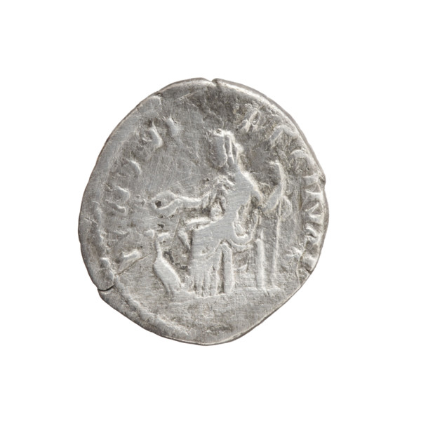 Denarius, Faustina the Younger (ca. 130–176; Roman empress 161–176), Marcus Aurelius (121–180;