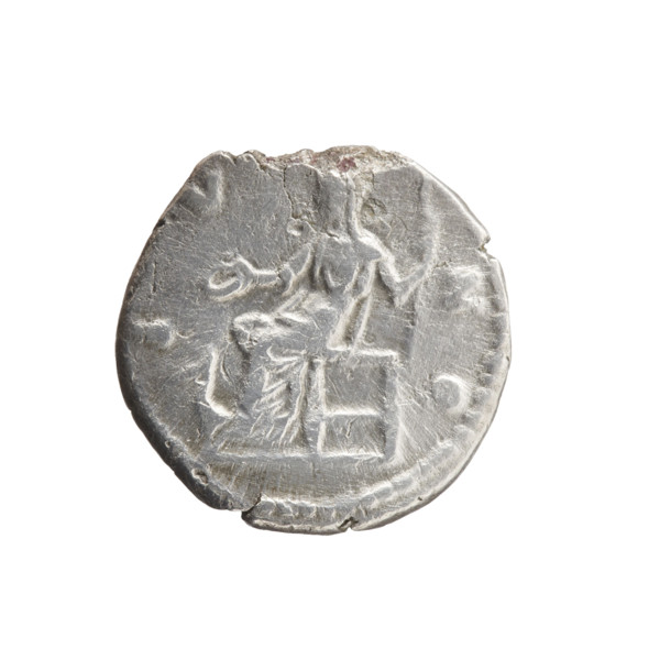 Denarius, Marcus Aurelius (121–180; Roman emperor 161–180), issuer; Faustina the Younger (c.