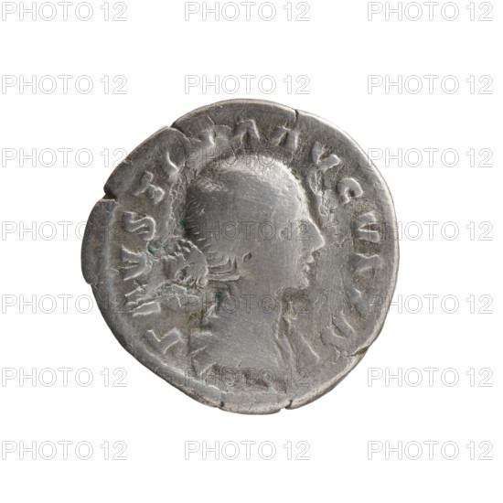 Denarius of Faustina the Younger (ca. 130–176; Roman empress 161–176); issuer Marcus Aurelius