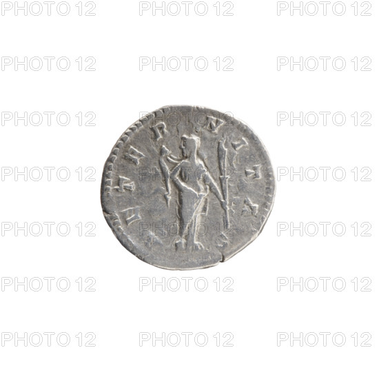 Denarius, Marcus Aurelius (121–180; Roman emperor 161–180), issuer; Faustina the Younger (ca.