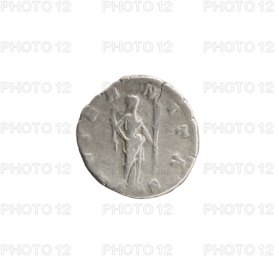 Denarius of Marcus Aurelius (121–180, Roman emperor 161–180), issued posthumously for Faustina the