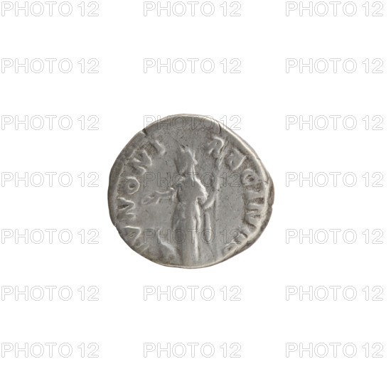 Denarius, Faustina the Younger (ca. 130–176; Roman empress 161–176), Marcus Aurelius (121–180;