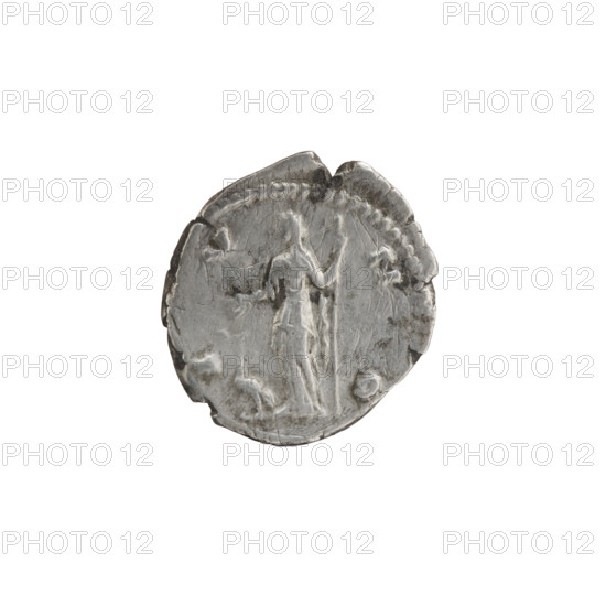 Denarius of Faustina the Younger (ca. 130–176), Roman empress (161–176); issuer Marcus Aurelius
