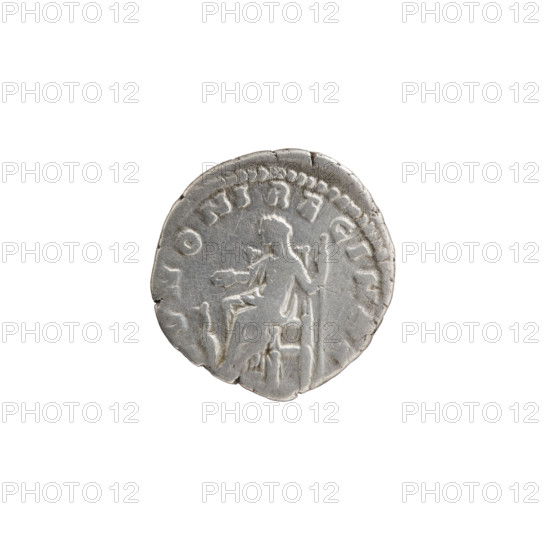 Denarius; issuer: Faustina the Younger (ca. 130–176; Roman empress 161–176) / Marcus Aurelius