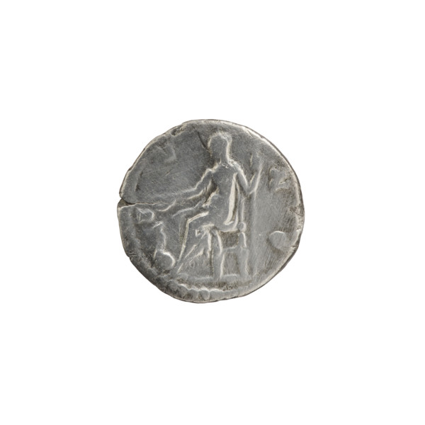 Denarius of Faustina the Younger (ca. 130–176), Roman empress 161–176; issuer Marcus Aurelius