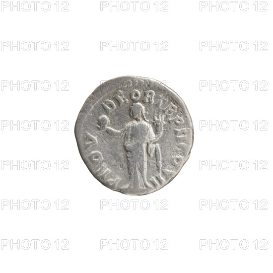 Denarius of Lucius Verus (130–169; Roman emperor 161–169). Obverse: Head of Lucius Verus uncovered