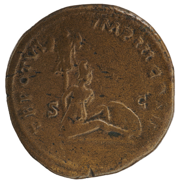 sestertius, Lucius Verus (130–169; Roman emperor 161–169), issuer: Lucius Verus; iconography: